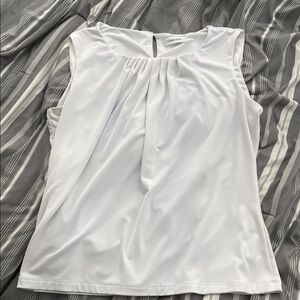 Calvin Klein Women's Elegant White Blouse